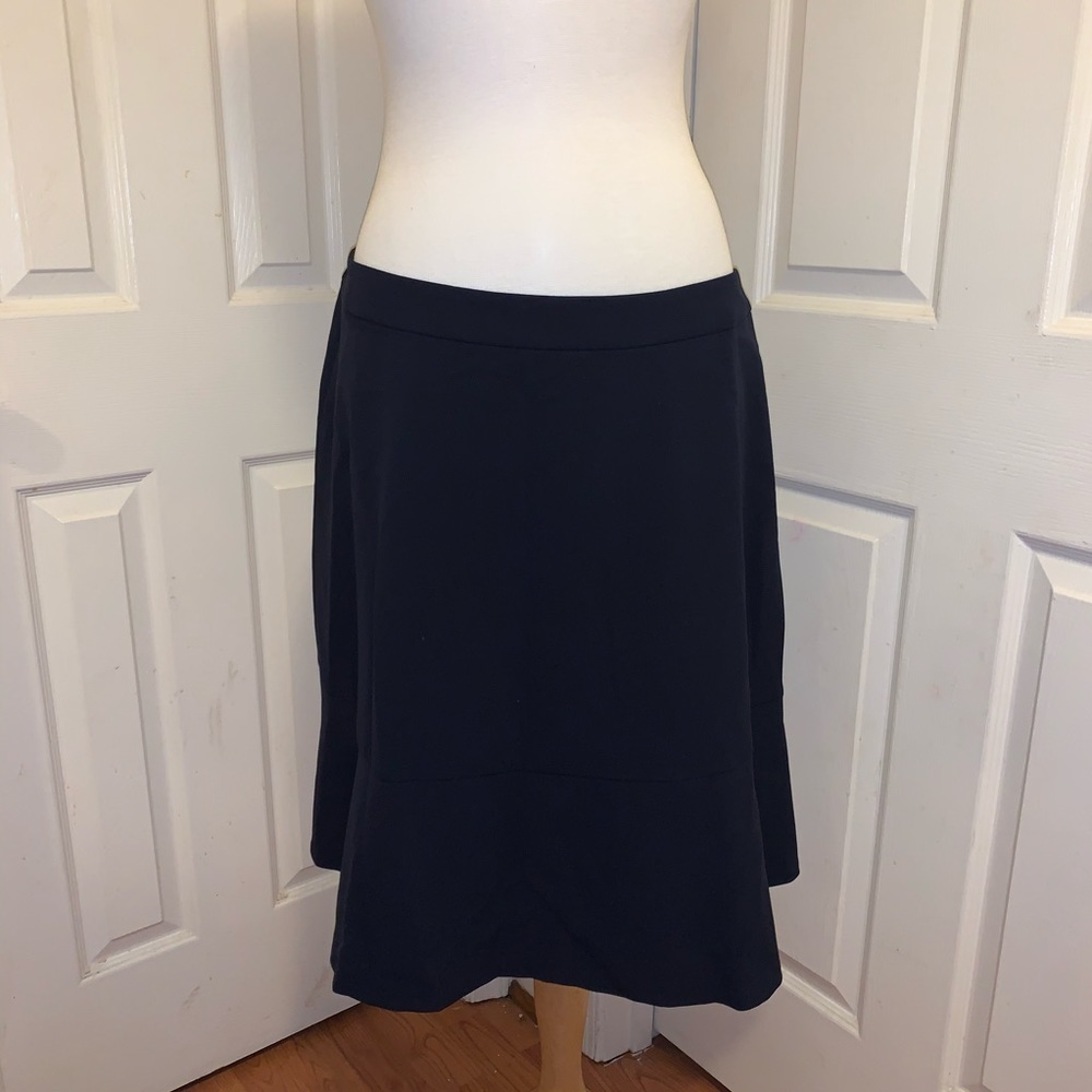 Bar III navy blue skirt size 14w